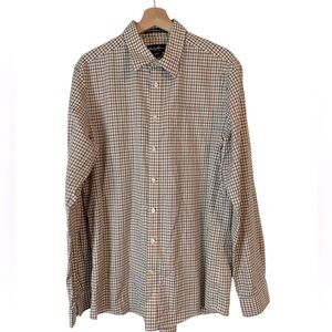 Eddie Bauer Men’s Wrinkle-Resistant Plaid Shirt Classic Fit TL‎ Tall Size